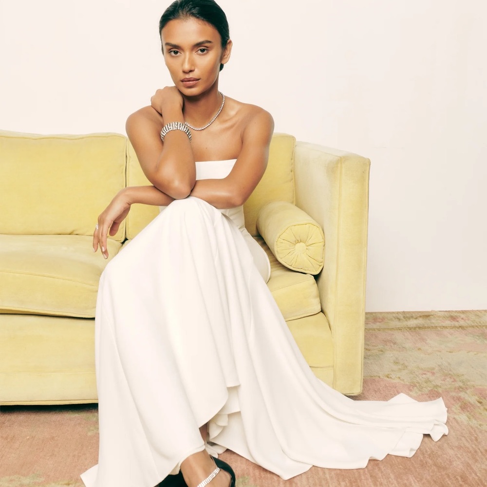 *NEW IN PACKAGING* Reformation Haisley Two Piece Bridal Set